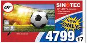 Sinotec 49" Full HD LED TV 49E2000G