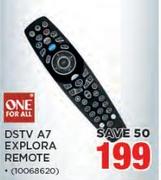 One For All DSTV A7 Explora Remote