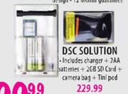 DSC Solution (Charger + 2AA Batteries + 2GB SD Card + Camera Bag + Tripod)