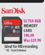 SanDisk Ultra 8GB Memory Card