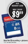 SanDisk 8GB Memory Card