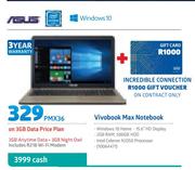 Asus Vivobook Max Notebook