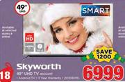 Skyworth 49” UHD TV