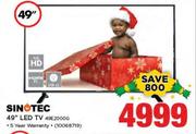 Sinotec 49” LED TV 49E2000G