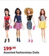 Assorted Fashionable Dolls
