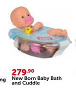 New Born Baby Bath And Cuddle