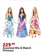 Assorted Mix & Match Princess