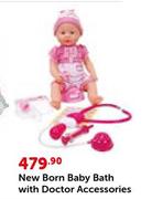 New Born Baby Bath With Doctor Accessories