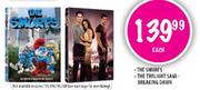 English DVD'd (The Smurfs,The Twilight Saga Breaking Dawn) Each