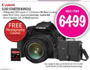 Canon 550D Starter Bundle 