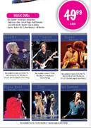 Music DVDs Each