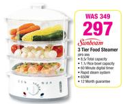 Sunbeam 3 Tier Food Steamer SFS-300