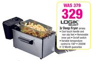 Logik Select 3L Deep Fryer DY30X