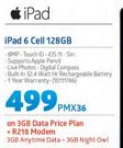 Apple iPad 6 Cell 128GB-On 3GB Data Price Plan + R218 Modem