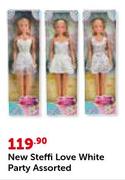 New Steffi Love White Party Assorted