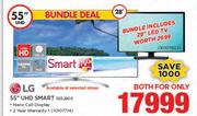 LG 55" UHD Smart TV 55SJ800 