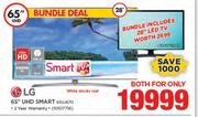 LG 65" UHD Smart TV 65SJ670