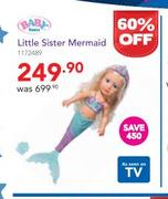 Baby Little Sister Mermaid