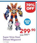 Power Rangers Super Ninja Steel Deluxe Megazord
