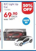 R/C Light Up Car-Each