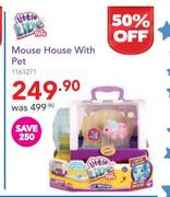 Mouse House With Pet