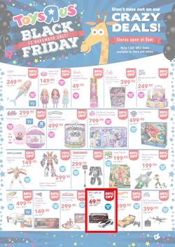 Toys R Us : Black Friday (23 Nov 2018 Only!), page 1