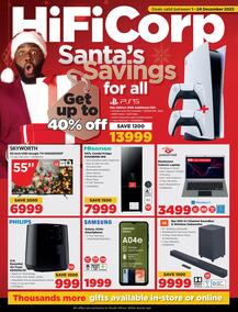 HiFi Corp : Santa's Savings (01 December - 24 December 2023)