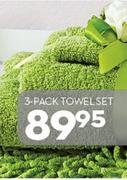 3 pack Towel Set