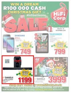 HiFi Corp : Sale (8 Nov - 18 Nov 2018), page 1