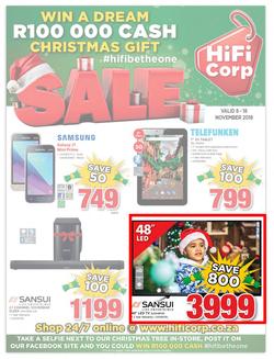 HiFi Corp : Sale (8 Nov - 18 Nov 2018), page 1