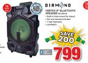 Diamond Vertex 8" Bluetooth Speaker