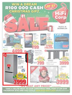 HiFi Corp : Sale (10 Dec - 24 Dec 2018), page 1