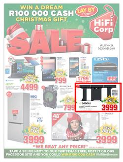 HiFi Corp : Sale (10 Dec - 24 Dec 2018), page 1