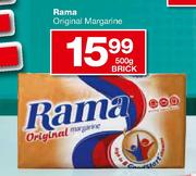 Rama Original Margarine-500g Brick