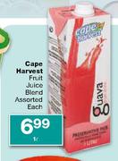 Cape Harvest Fruit Juice Blend Assorted-1L Each