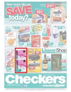 Checkers KZN : Save Today (13 Aug - 19 Aug), page 1