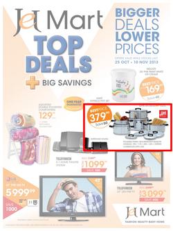 Jet Mart : Top Deals & Big Savings (25 Oct - 10 Nov 2013), page 1