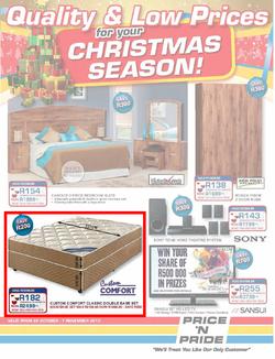 Price 'n Pride : Quality & Low Prices for your Christmas Season (22 Oct - 7 Nov 2013), page 1