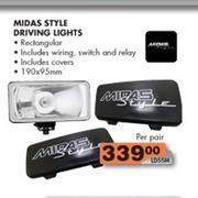 Midas Style Driving Lights 