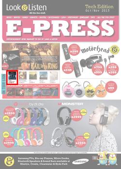 Look & Listen : Tech ePress (20 Oct - 30 Nov 2013), page 1