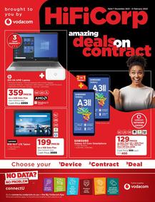 HiFi Corp Vodacom : Amazing Deals On Contracts (07 December - 06 February 2022)