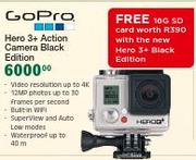 GoPro Hero 3+ Action Camera Black Edition