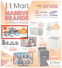 Jet Mart : Massive Brands & Massive Savings (16 Dec - 24 Dec 2013), page 1