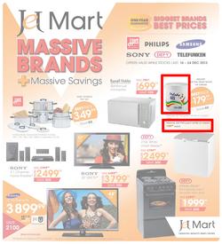 Jet Mart : Massive Brands & Massive Savings (16 Dec - 24 Dec 2013), page 1