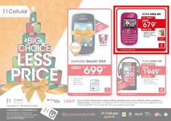 Jet Cellular : Big Choice Less Price (13 Dec - 27 Dec 2013), page 1