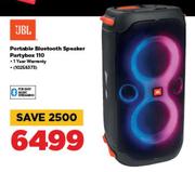 JBL Portable Bluetooth Speaker Party Box 110