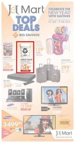 Jet Mart : Top Deals & Big Savings (24 Jan - 9 Feb 2014), page 1
