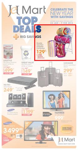 Jet Mart : Top Deals & Big Savings (24 Jan - 9 Feb 2014), page 1