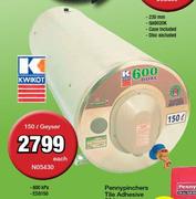 Kwikot Geyser-150Ltr