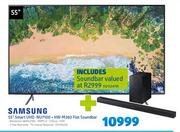 Samsung 55" Smart UHD NU7100 + HW-M360 Flat Soundbar
